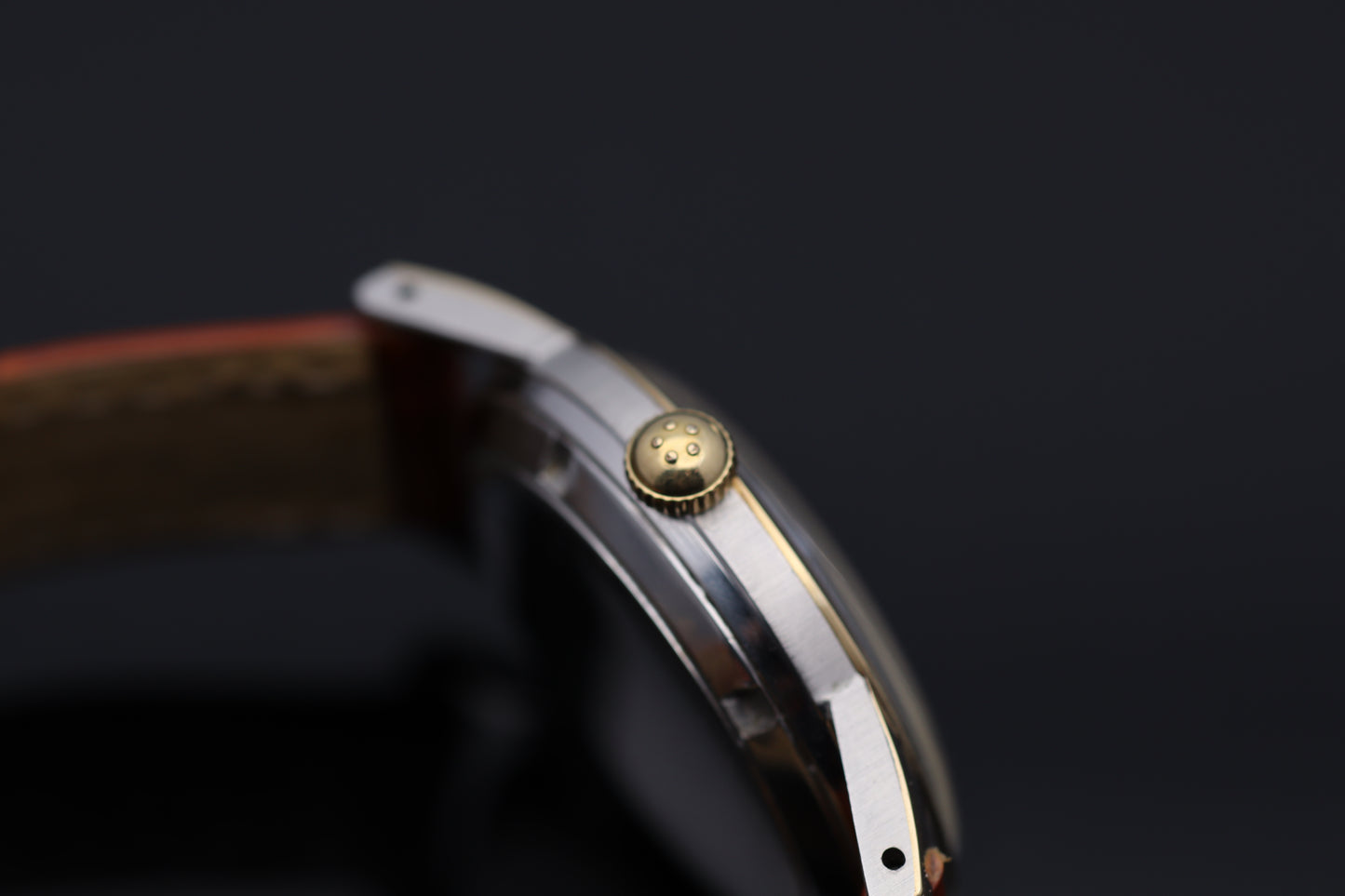 Eterna-Matic Ref. 4141 - Vintage Automatik (Stahl/Gold, 33mm, ca. 1960er Jahre)