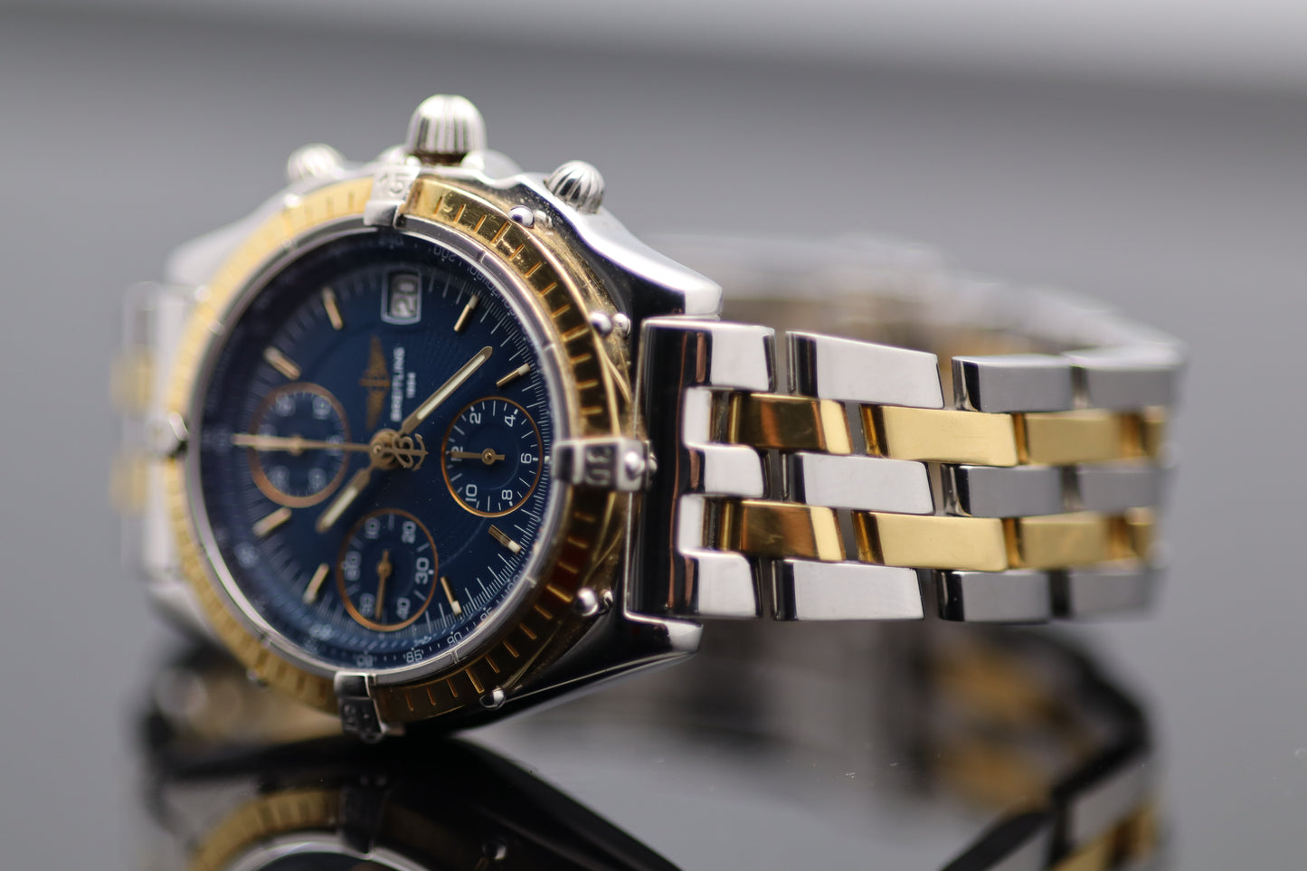 Breitling Windrider Crosswind - Stahl/Gold 18k