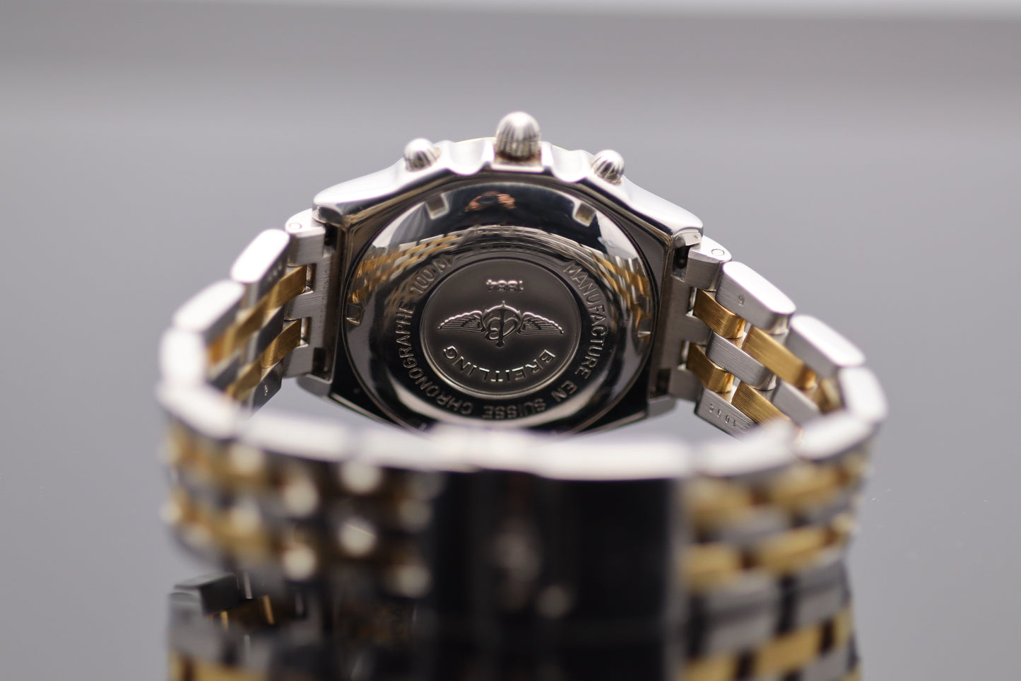 Breitling Windrider Crosswind - Stahl/Gold 18k