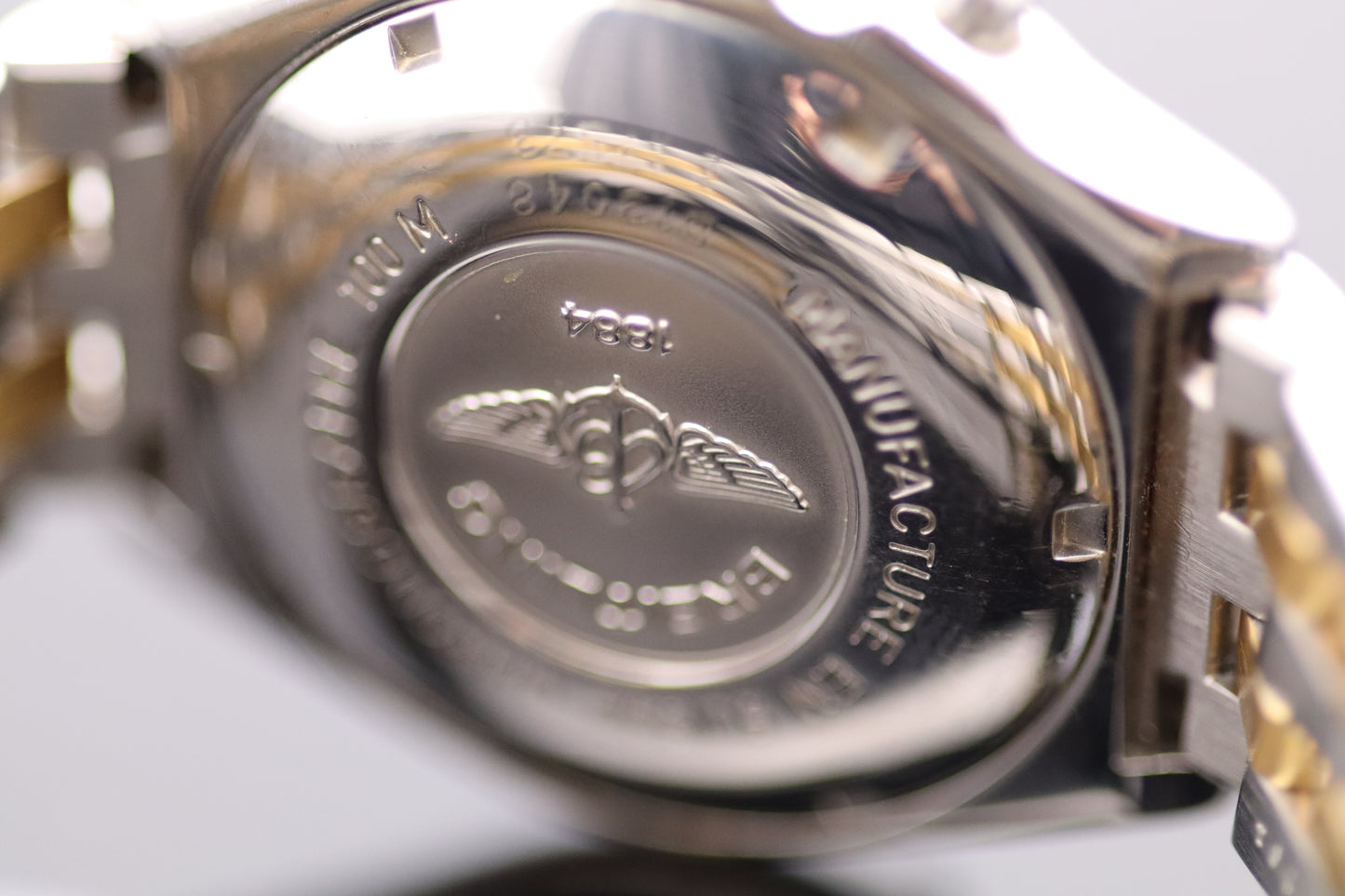 Breitling Windrider Crosswind - Stahl/Gold 18k