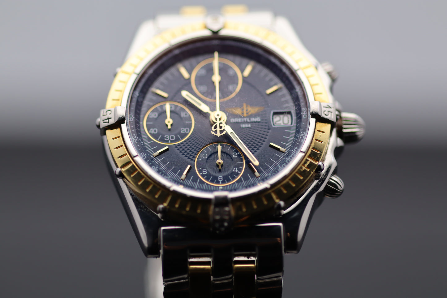 Breitling Windrider Crosswind - Stahl/Gold 18k