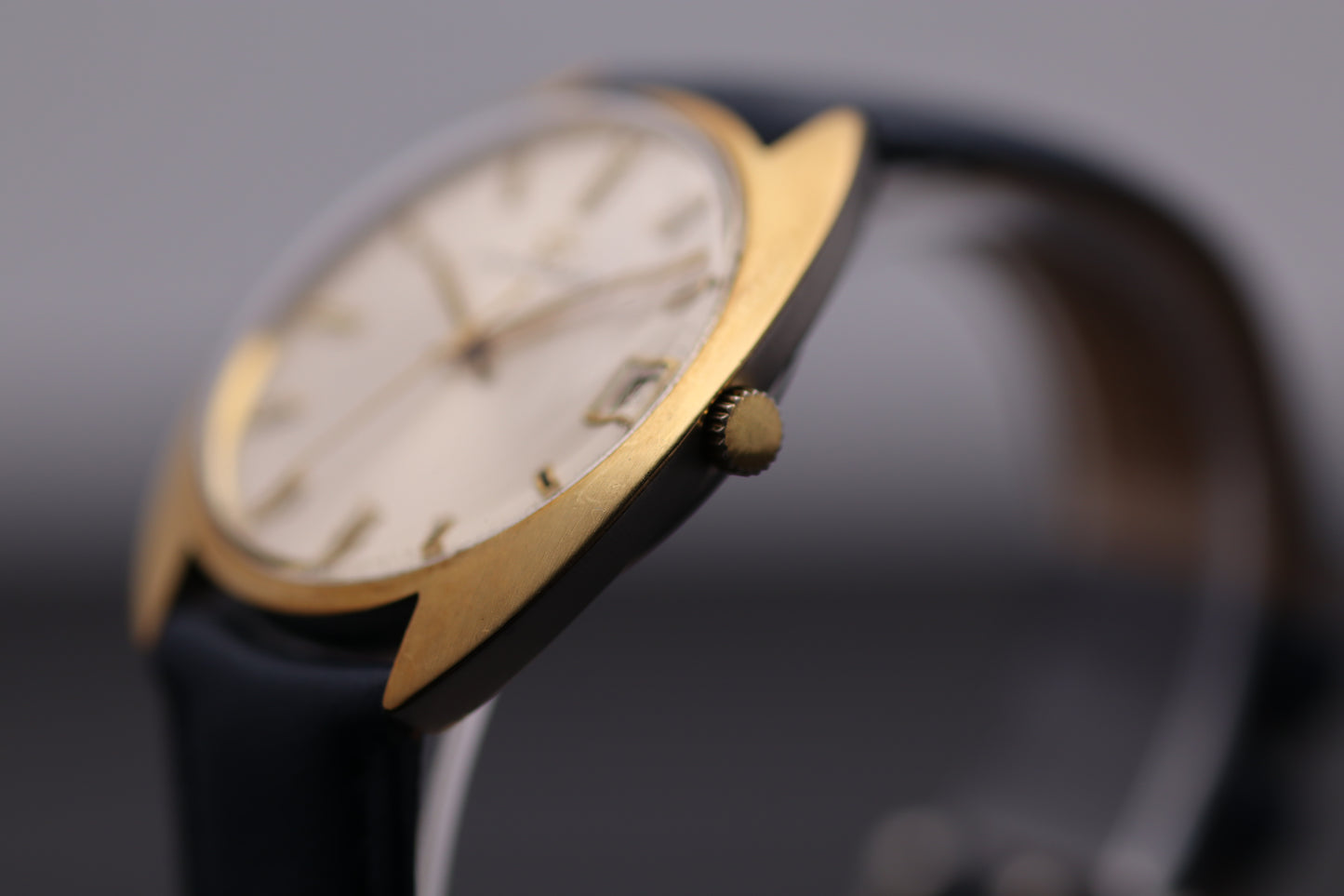 Eterna-Matic 349T - Vintage Handaufzug (Stahl/vergoldet, 39mm, 1979)