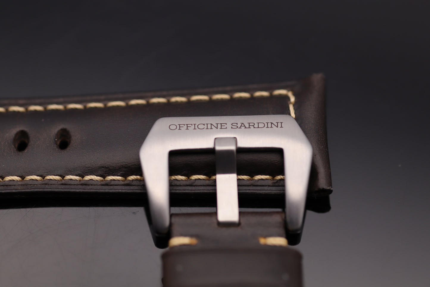 Uhrenarmband - Echtleder - Coffee Braun