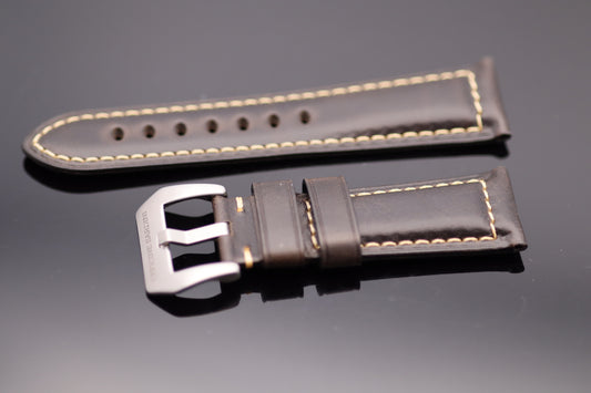 Uhrenarmband - Echtleder - Braun