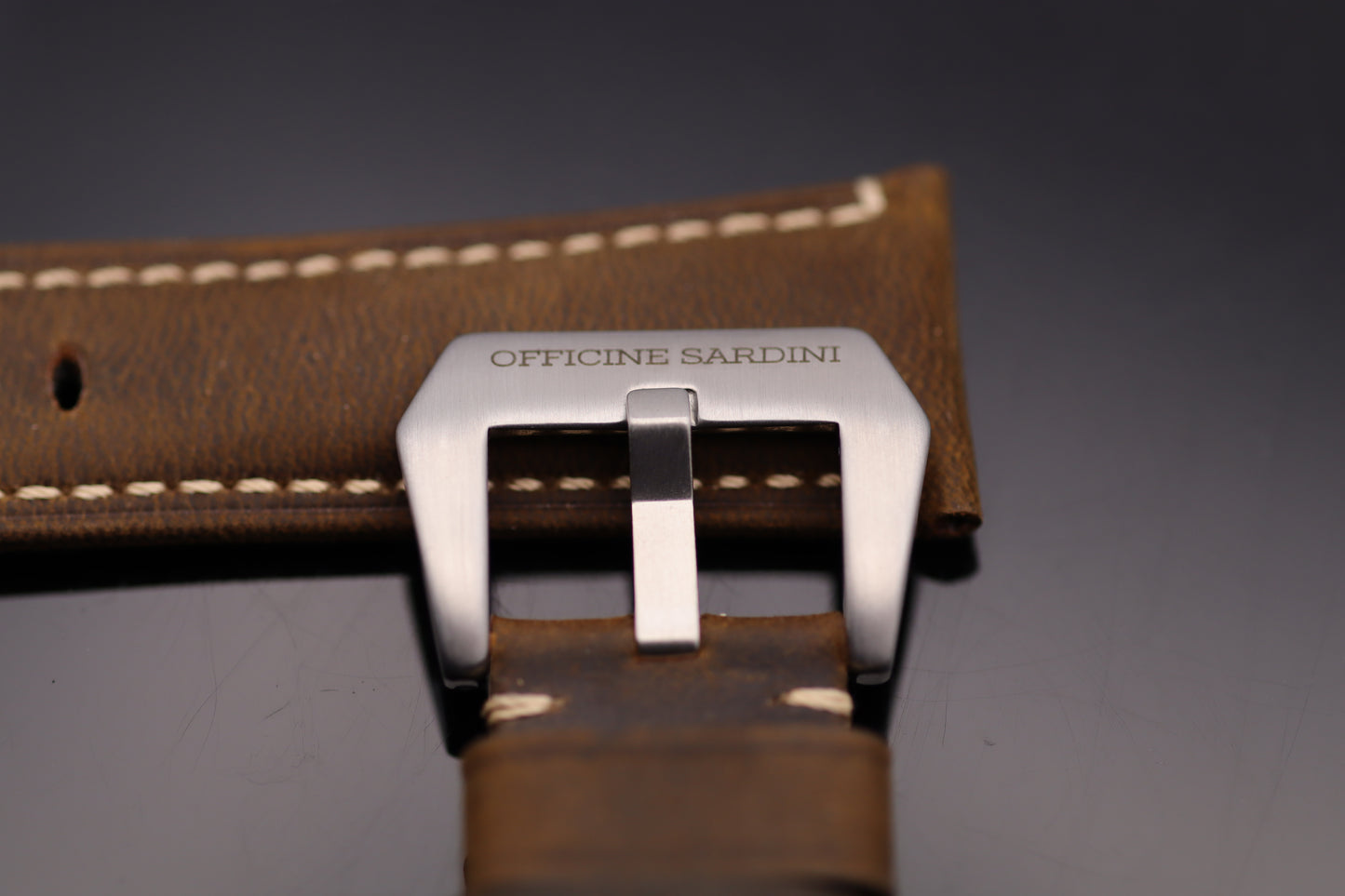 Uhrenarmband - Echtleder - Braun