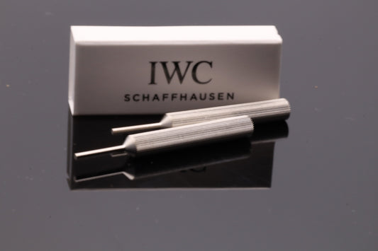IWC Schaffhausen – 2 originale Stellstifte mit Originalverpackung (NEU)
