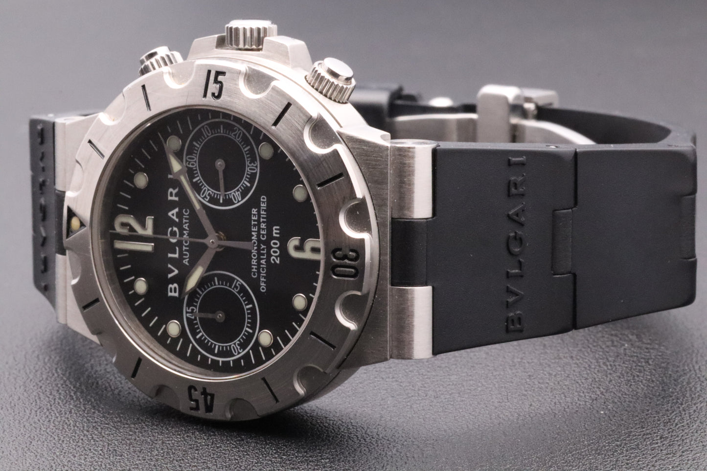 BVLGARI - Diagono Scuba SCB38S (Full Set)