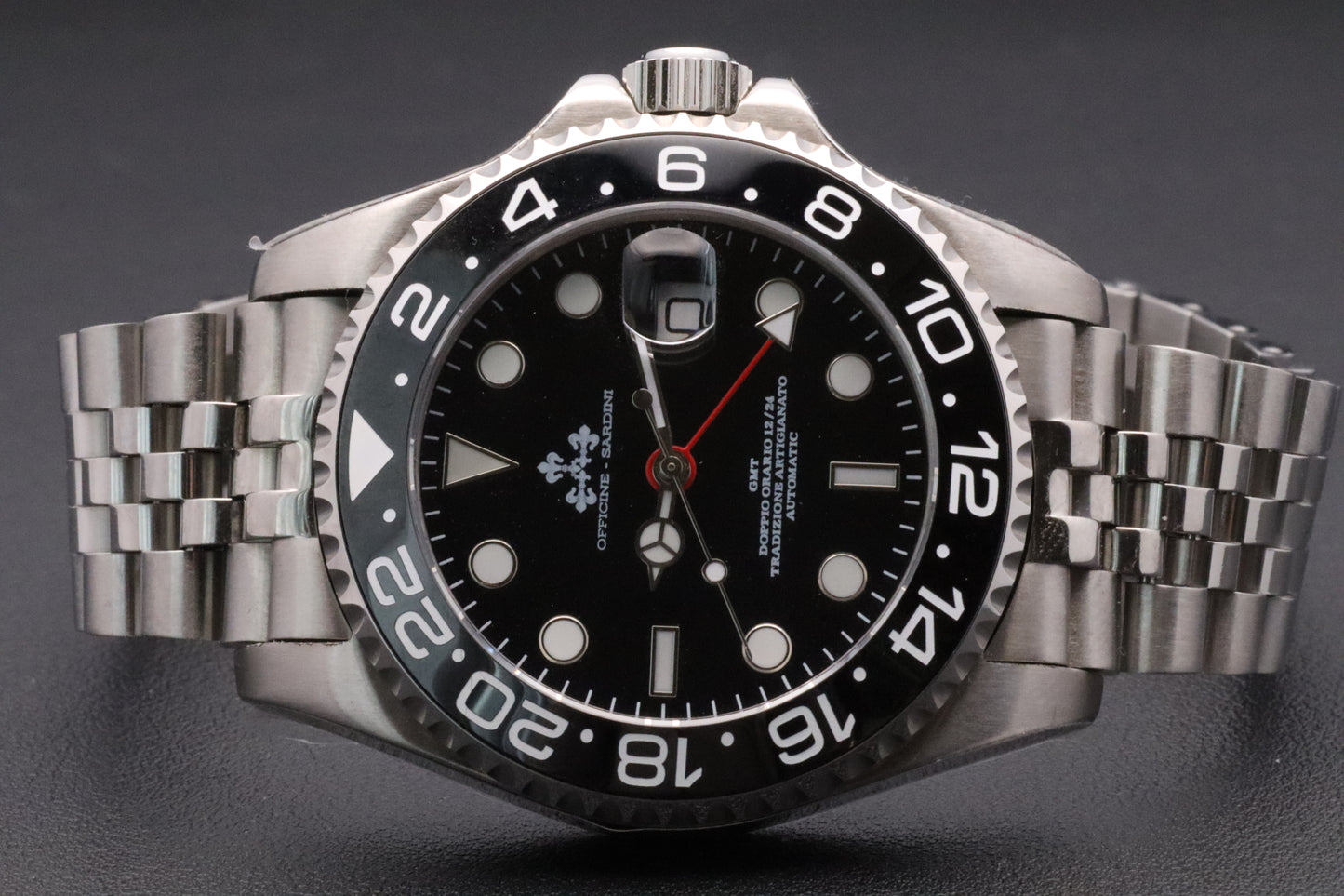 Officine Sardini - Doppio Orario 12/24 GMT