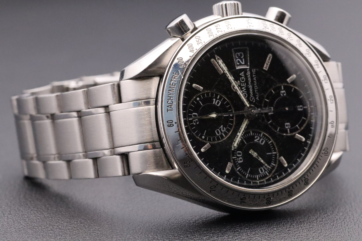 Omega Speedmaster Date Chronograph - Ref. 3513.50 - "Stardust"-Patina