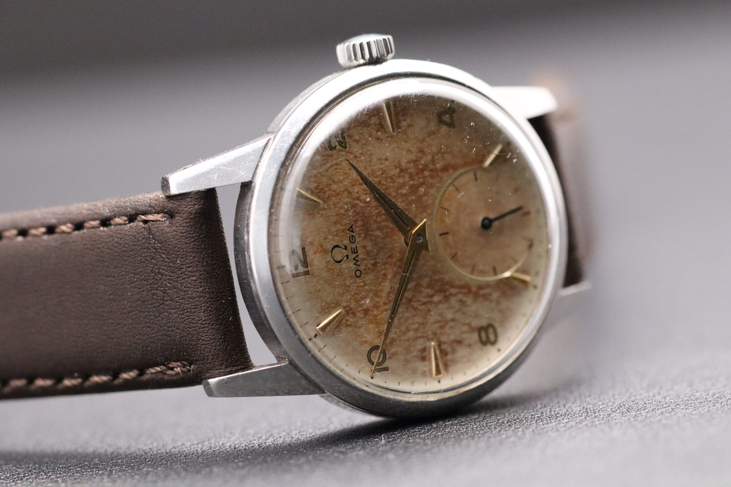 Omega Vintage - Kaliber 265 Handaufzug - Patina