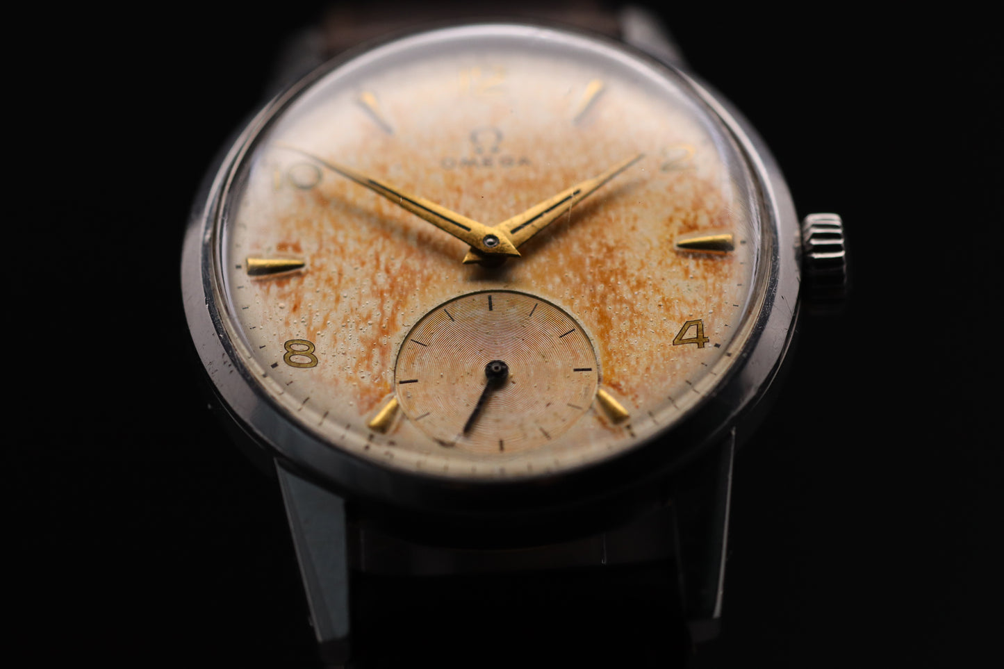 Omega Vintage - Kaliber 265 Handaufzug - Patina